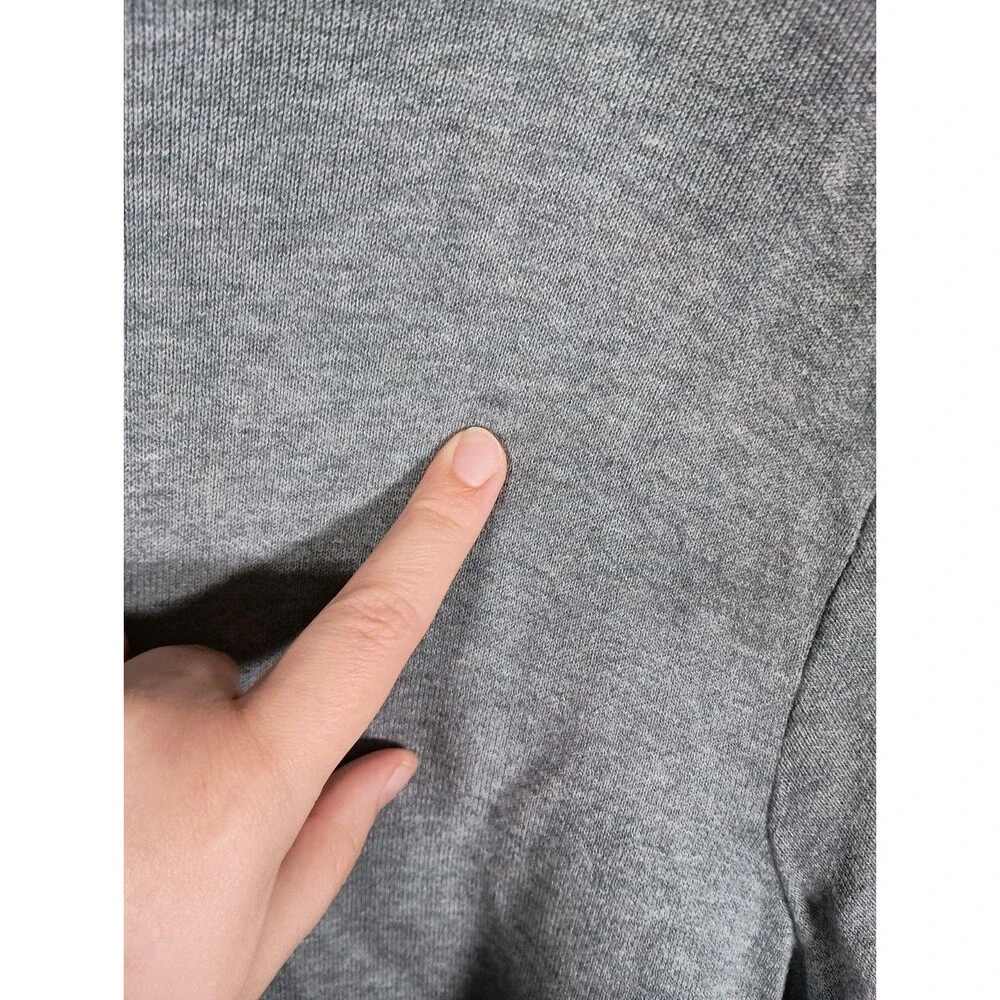 J.Jill Open Long Sleeve Gray Collared Womens Cardigan Size XL